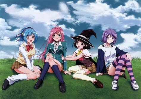 rosario vampire cast|rosario vampire yukari sendo.